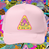 belle hat {foam trucker} {pink}