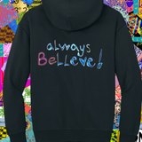 belle hoodiE {adult} {navy}