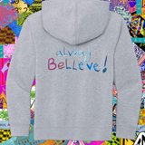 belle hoodiE {youth} {grEy}