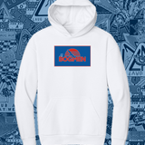 The Bogmen sunset Hoodie {whitE}