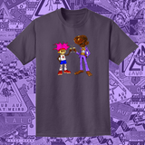 The Bogmen troll collab t shirt {vintage plum}