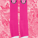 hf pink out socks