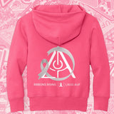 HF pink out hoodie {youth}